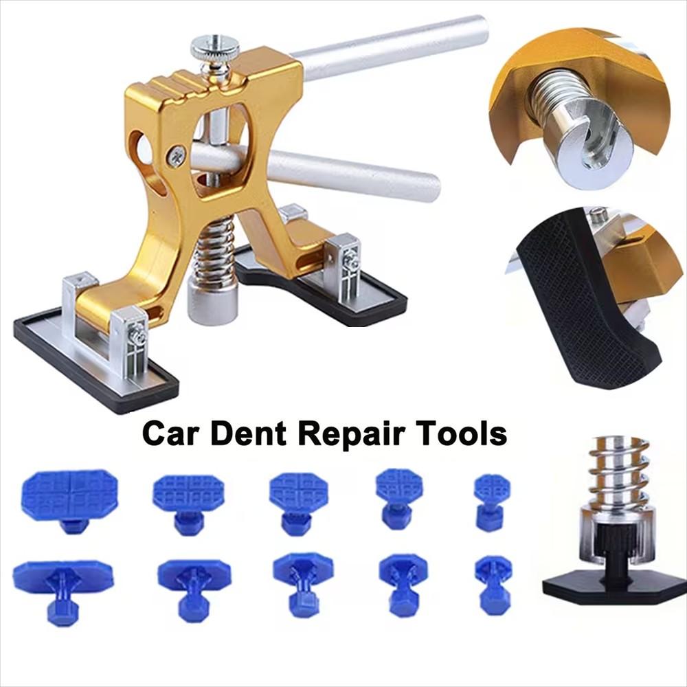 Professional Car Dent Removal Tool Kit, Adjustable Width Dent Puller with Lifters, Durable DIY Auto Repair Tools