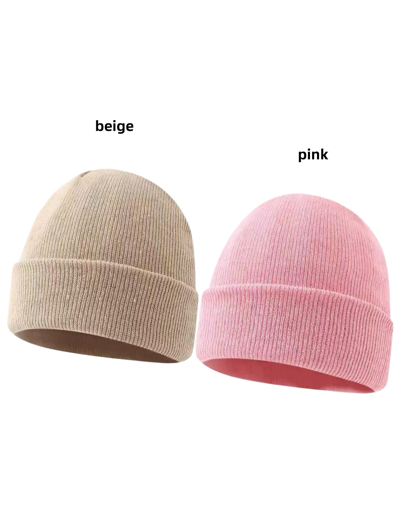 Unisex Knit Hats, Warm & Cozy Winter Accessory, Perfect for Outdoor Activities, Skiing, Casual Daily Wear, Knitted Winter Hat