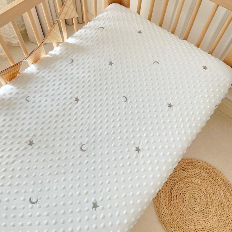 Style Baby Bed Cribs Fitted Crib Sheets Set, Soft Plush Material, Soft Bedding, Available in Multiple Sizes, Ideal for Newborns & Toddlers