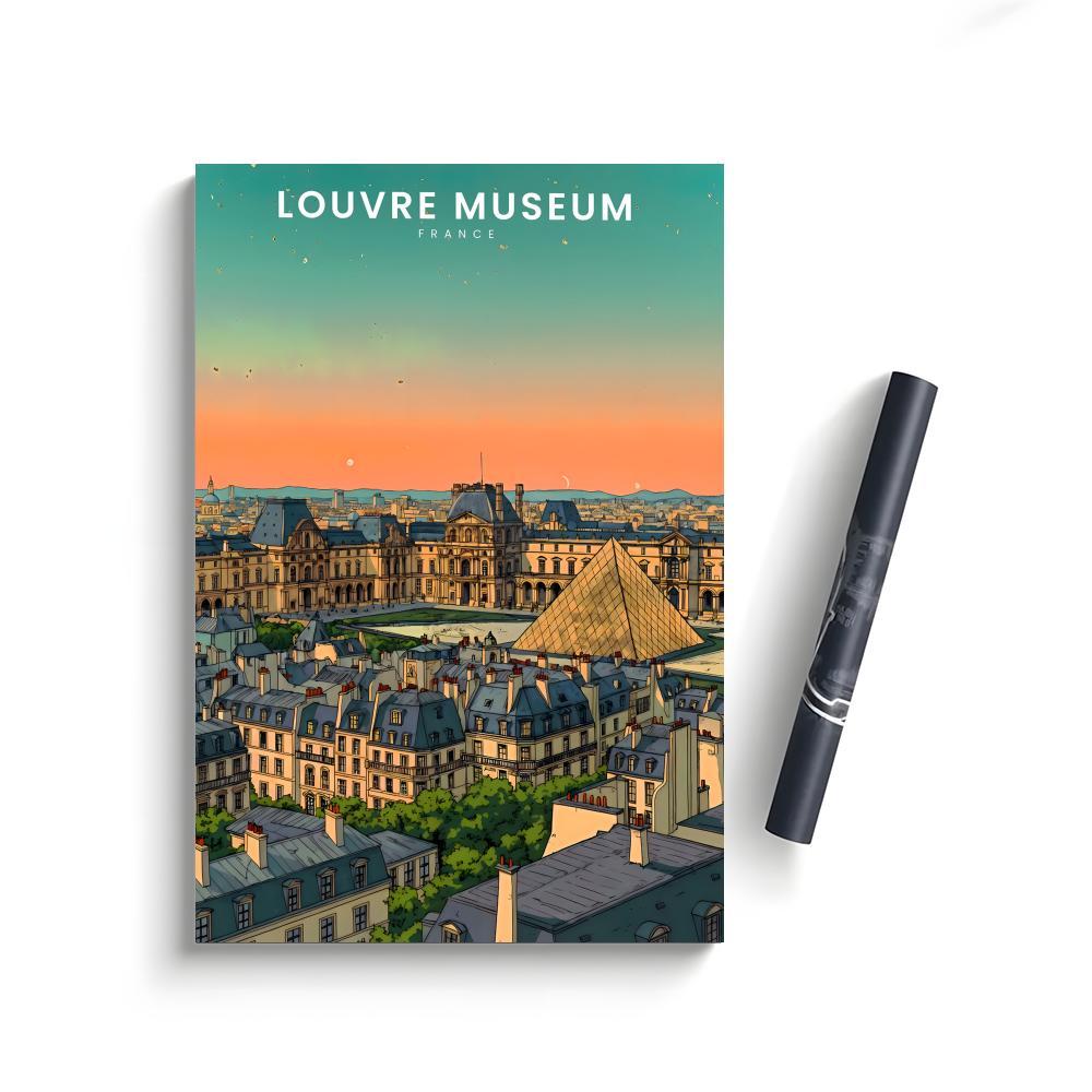 E-Eiffel Tower Poster Bedroom Home Decor Art Poster Perfect Gift for Family and Friends