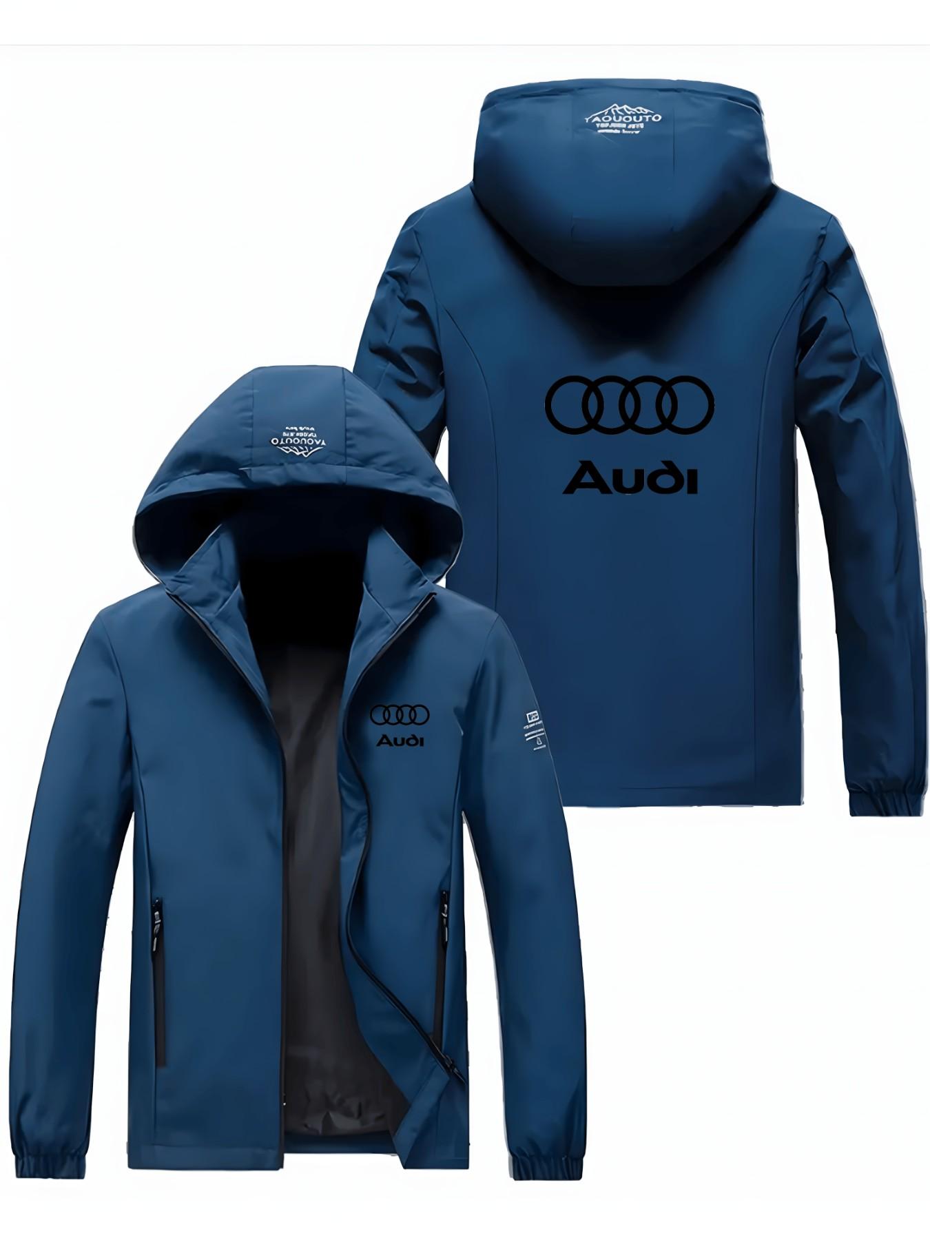 Creative Pattern Print Flying Jacket, Smooth Polyester Fabric, Fitted Design, Street Style, Comfortable Daily Wear, Spring & Fall