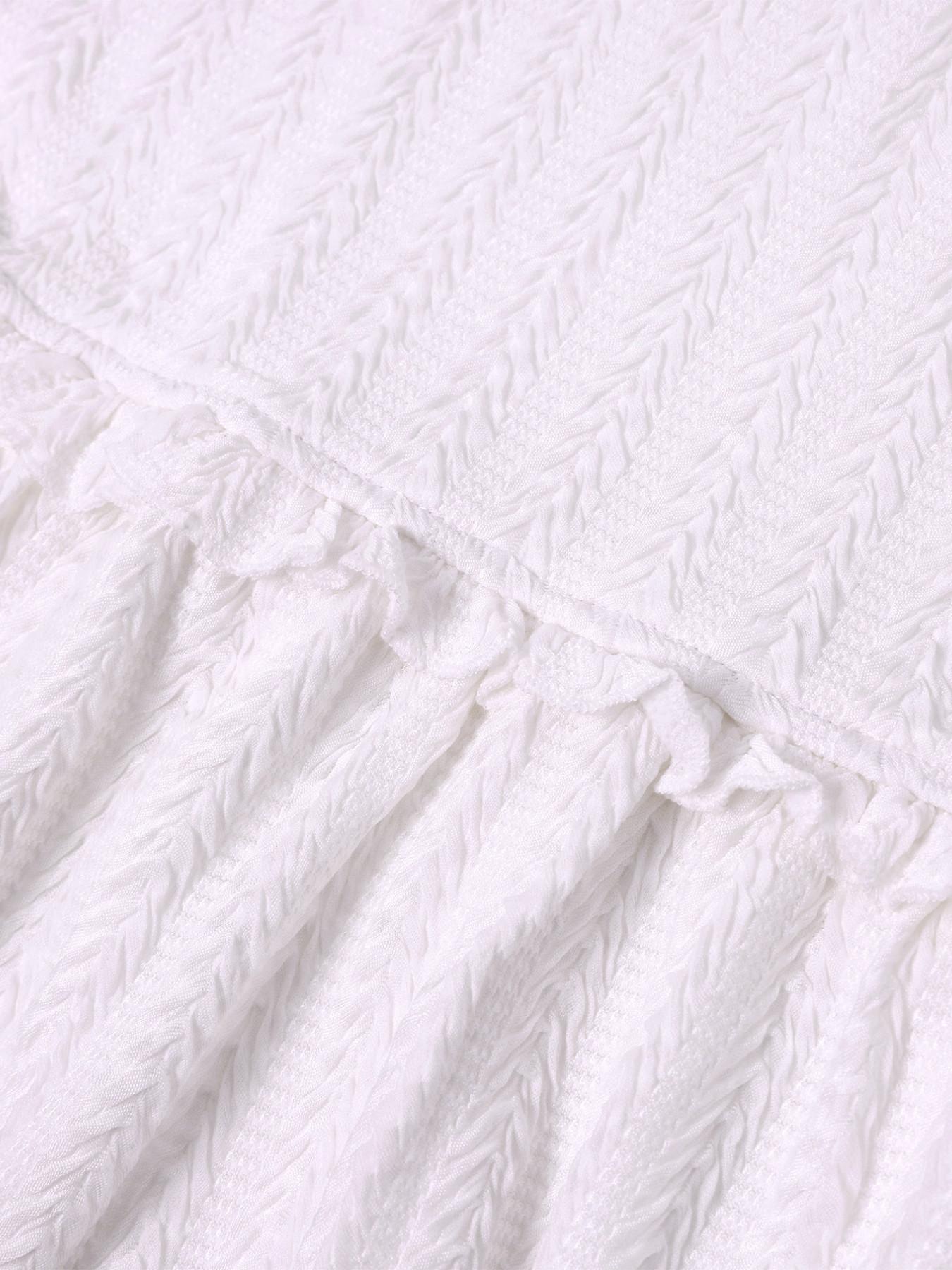 Square Neck Backless Hollow Out Pleated Skirt Dress, Summer Sweet Fashion Y2K Style Short Dress, Casual Mini Dress