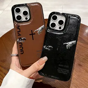 Retro Gothic-style horseshoe shape Phone Case for iPhone 17 AIR 17 PRO 16 PRO15 PRO MAX 14 PLUS 13 PRO 12 11 PRO XS MAX X XR Plus and Samsung Galaxy S22 to Galaxy S25 PLUS Ultra Shockproof Protective Cover Full Protection Anti-Drop