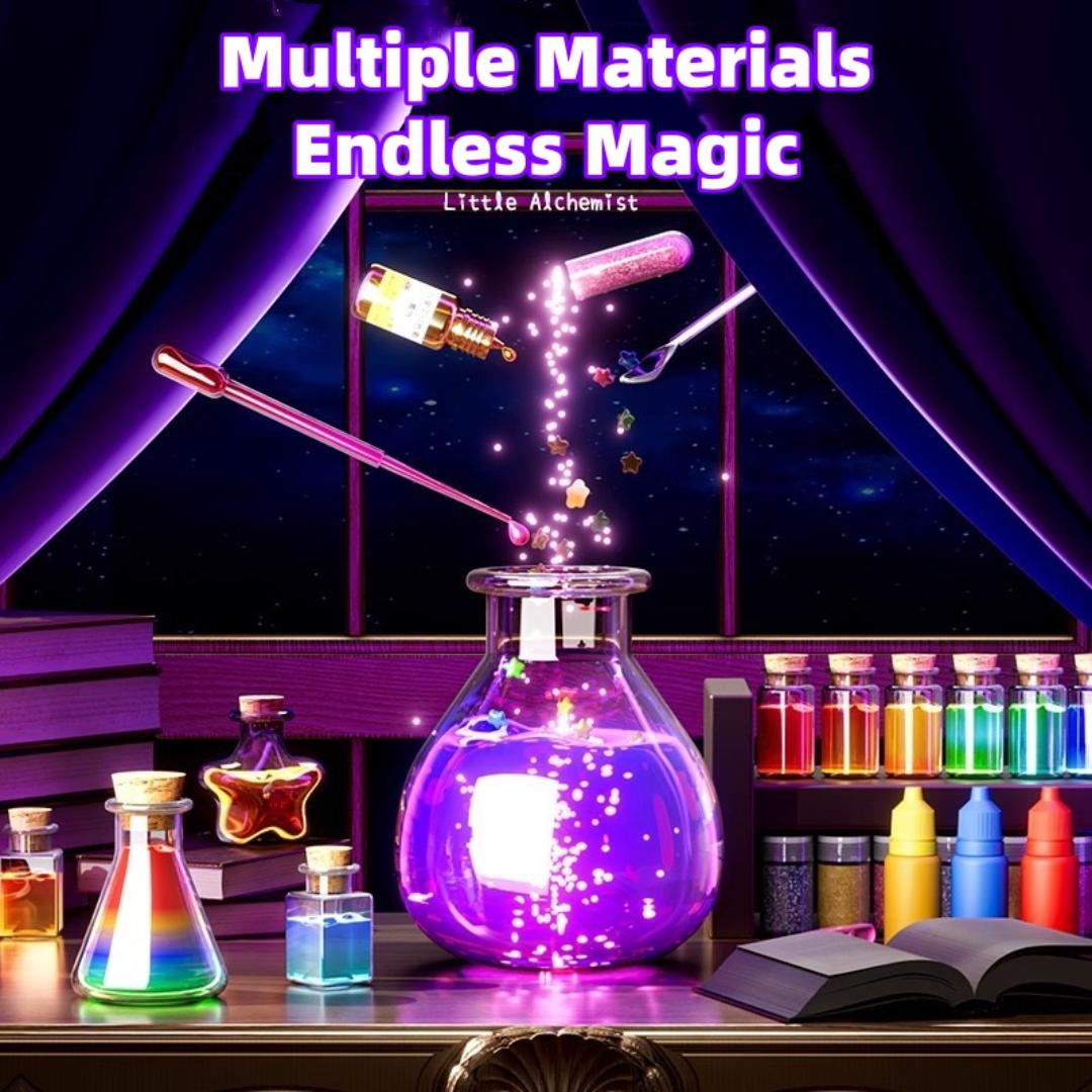 Magic Potion Bottle Set Science Experiment Toy, Natural Phenomenon DIY Magic Gift for Kids, Christmas Present for Ages 6+