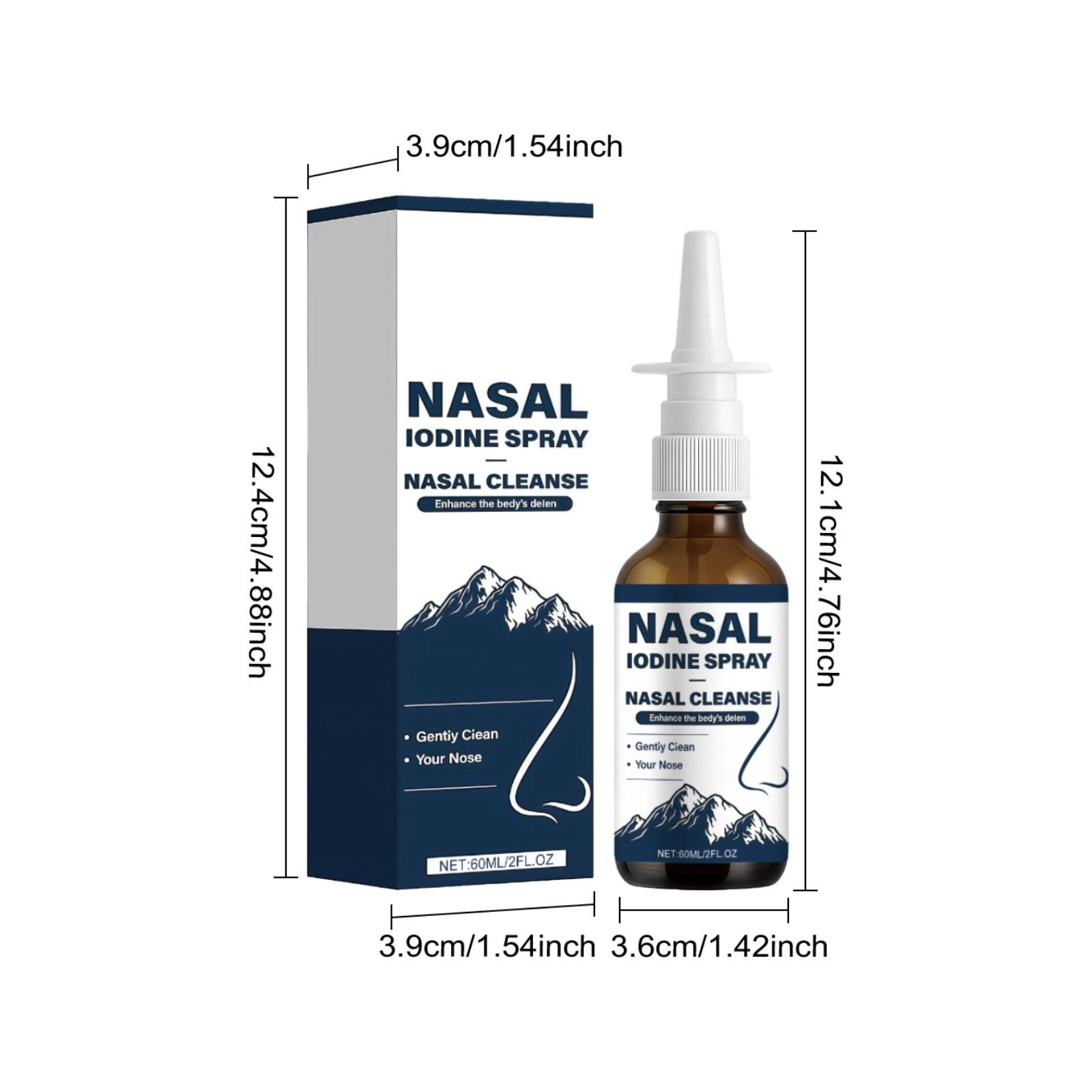 Nose Care Spray Nasal Spray Gentle Ingredients Moisturizing Cleansing Nose Refreshment Comfort Daily Convenient Care Spray