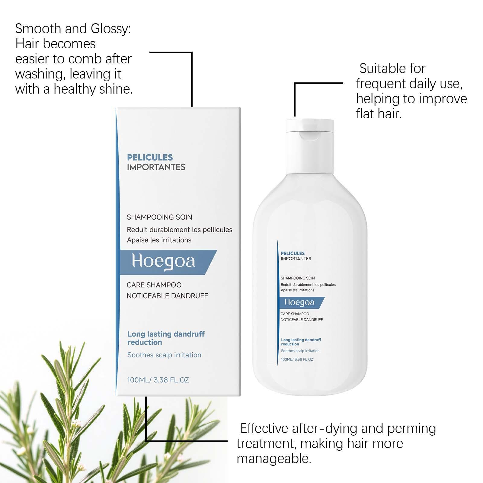 Hoegoa Refreshing Shampoo, Gentle Hair Care, Smooths Hair, Daily Scalp Cleanser, Comfortable Hair Maintenance, Soft and Nourishing