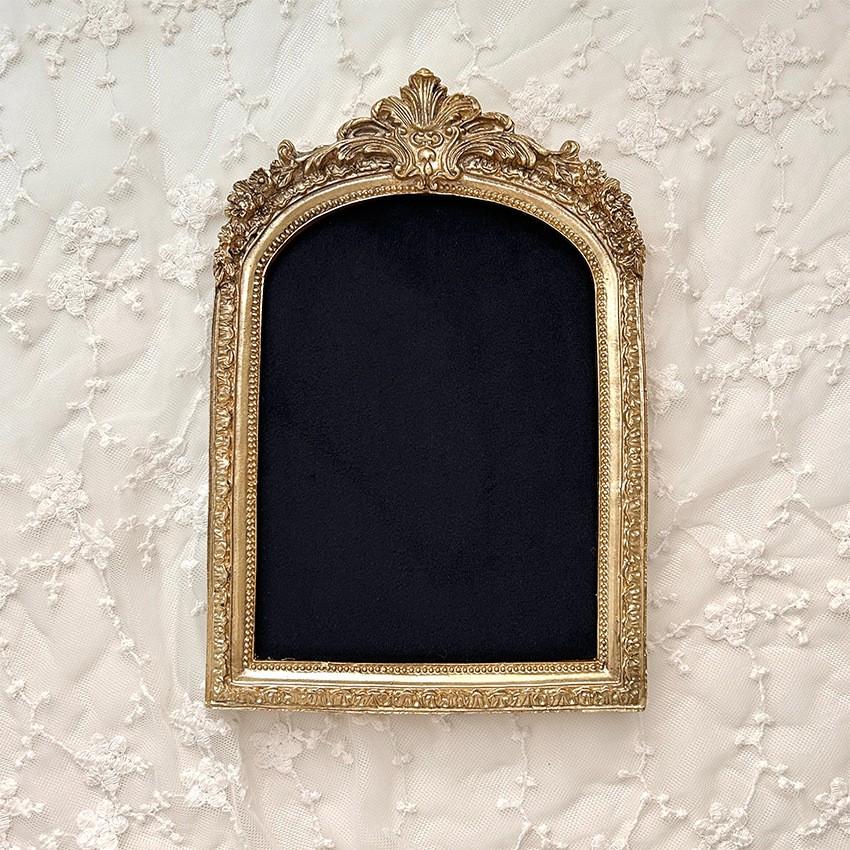 Resin Jewelry Display Frame, Velvet Necklace Holder, Earring Stand, Desktop Decor, Holiday Gift, Jewelry Organizer