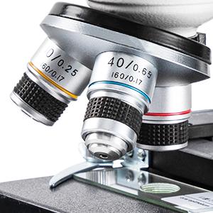 MicroscopeforAdultsWF10xandWF25xeyepieces,40x- 2000xMagnificationUsBCamera,MicroscopeforAdults SuitableforLaboratorySchoolHomeEducation