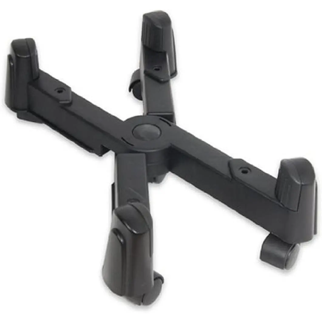 Mobile Desktop Computer Tower Floor Stand with Rolling Caster Wheels, Adjustable Width from 6 to 10 Inches
