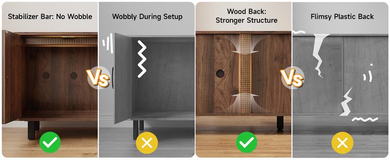 【Valentine's Day gift】ONBRILL 59 Inches Cat Litter Box Enclosure for 2 Cats, Hidden Litter Boxes Furniture with Cat Scratch Pad, Large Indoor Pet House with Double Room, Wooden TV Stand Side Table 【Valentine's Day gift】ONBRILL 59 Inches Cat Litter Box Enclosure for 2 Cats, Hidden Litter Boxes Furniture with Cat Scratch Pad, Large Indoor Pet House with Double Room, Wooden TV Stand Side Table