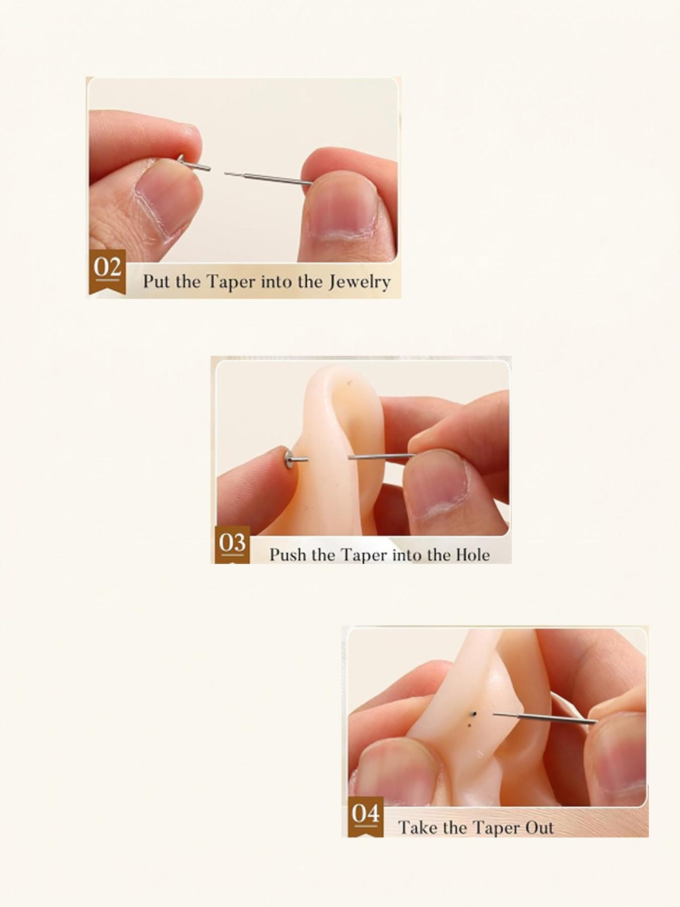 20G Flat Back Earrings for Women Threadless Butterfly Stud 316L Surgical Steel Stud Hoop Earrings Push in Nose Studs Hypoallergenic Cartilage Earring Stacks Labret Helix Tragus Conch Piercing Jewelry