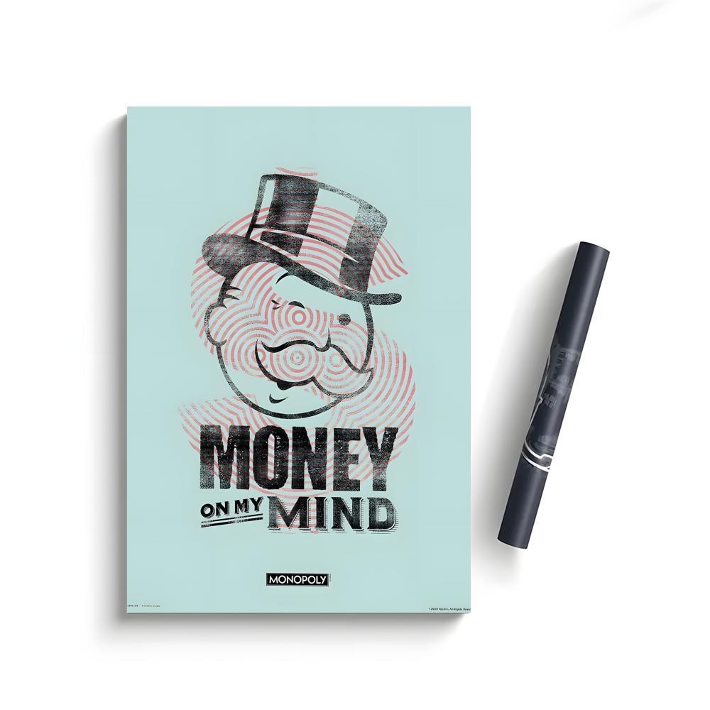 M-Monopoly M-Millionaire Money Poster Bedroom Home Decor Art Poster Perfect Gift for Family and Friends