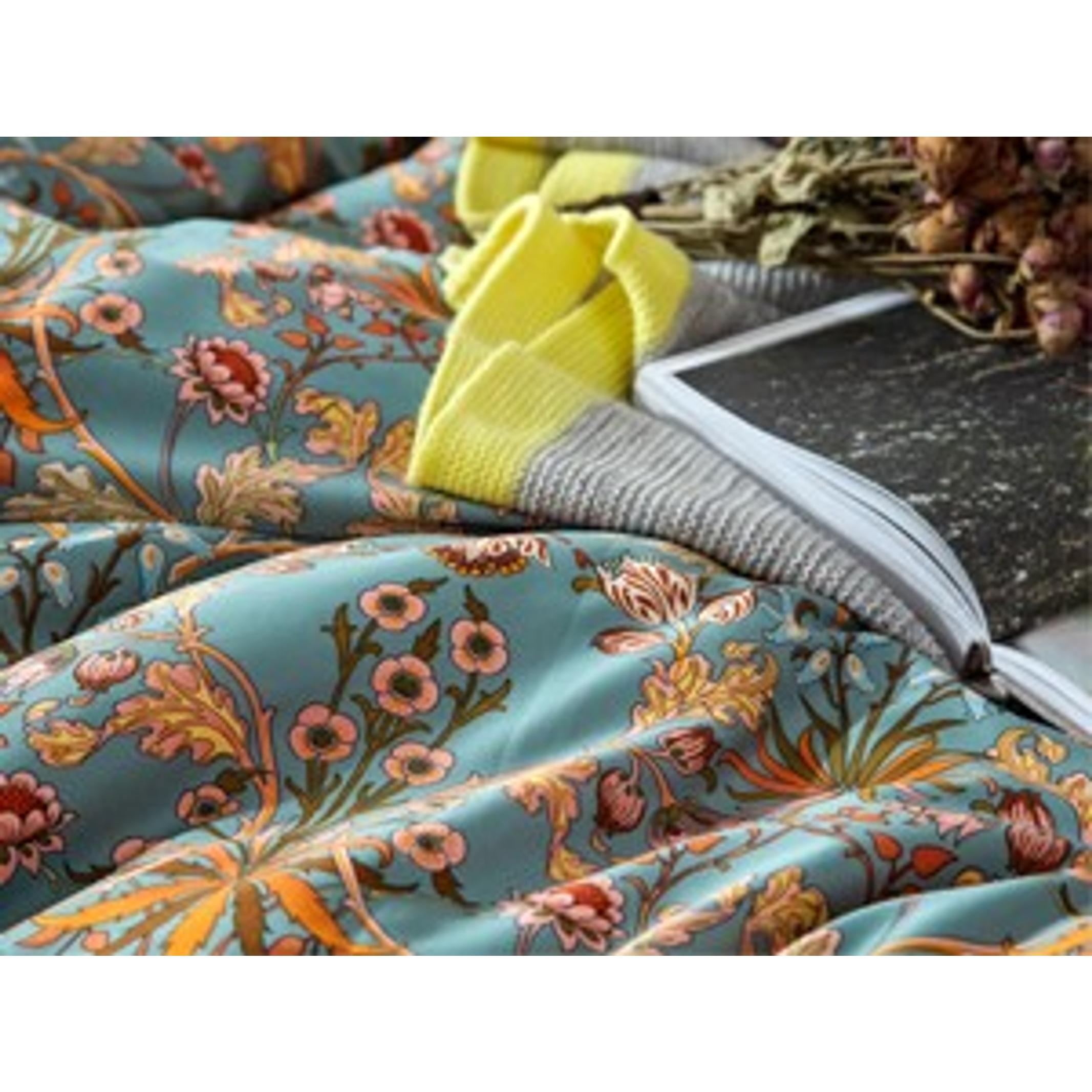 mixinni Vintage Floral Duvet Cover Twin XL Boho Bedding Soft Cotton Flower Pattern Bedding Set with Zipper Ties Perfect for Girls,Ultra Soft, Breathable, Comfortable(3pcs, Twin XL Size)