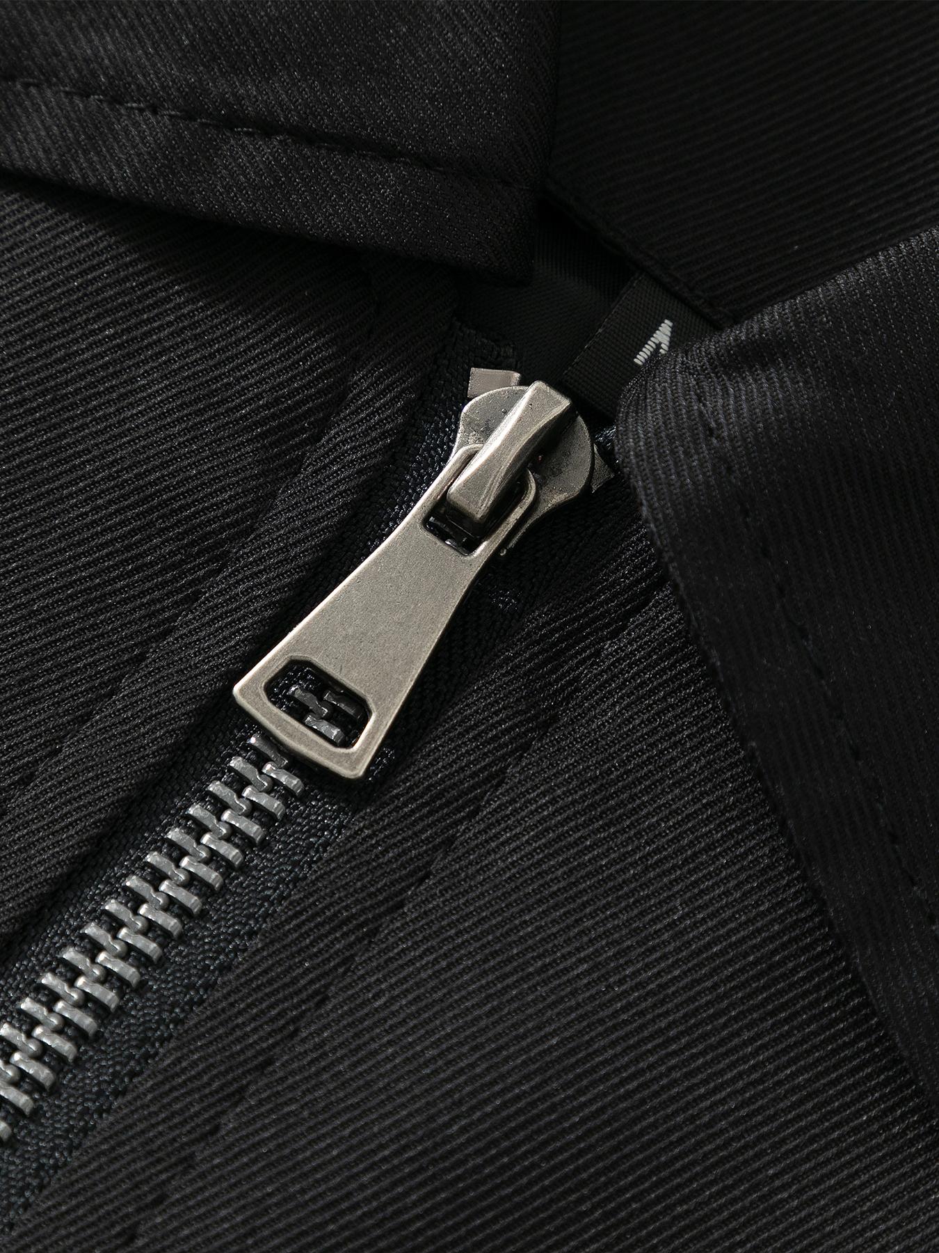 Men's Spring and Autumn Lightweight Jacket - Simple Office Solid Color Casual Jacket, Zipper Closure - Collar Design, Machine Washable, Polyester Fiber, Suitable for Daily Leisure, Work, and Formal occasions