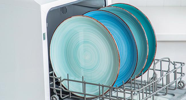 Vancasso Bonita Ocean-Inspired Ceramic Dinner Plate Set - 6 Unique Shades of Blue, 10.5" Plates, Microwave & Dishwasher Modern Porcelain Dinnerware Plateset