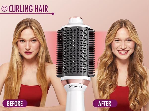 4-in-1 Blow Dryer Brush – Professional Hot Air Brush for Drying, Straightening, Curling & Volumizing, Smooth Heated Comb & Dual-Mode Styler, Perfect Gift for Mon , blowout hair styling tstraightener tools Curler, Comfort Handle Lightweight 4-in-1 Blow Dryer Brush – Professional Hot Air Brush for Drying, Straightening, Curling & Volumizing, Smooth Heated Comb & Dual-Mode Styler, Perfect Gift for Mon , blowout hair styling tstraightener tools Curler, Comfort Handle Lightweight