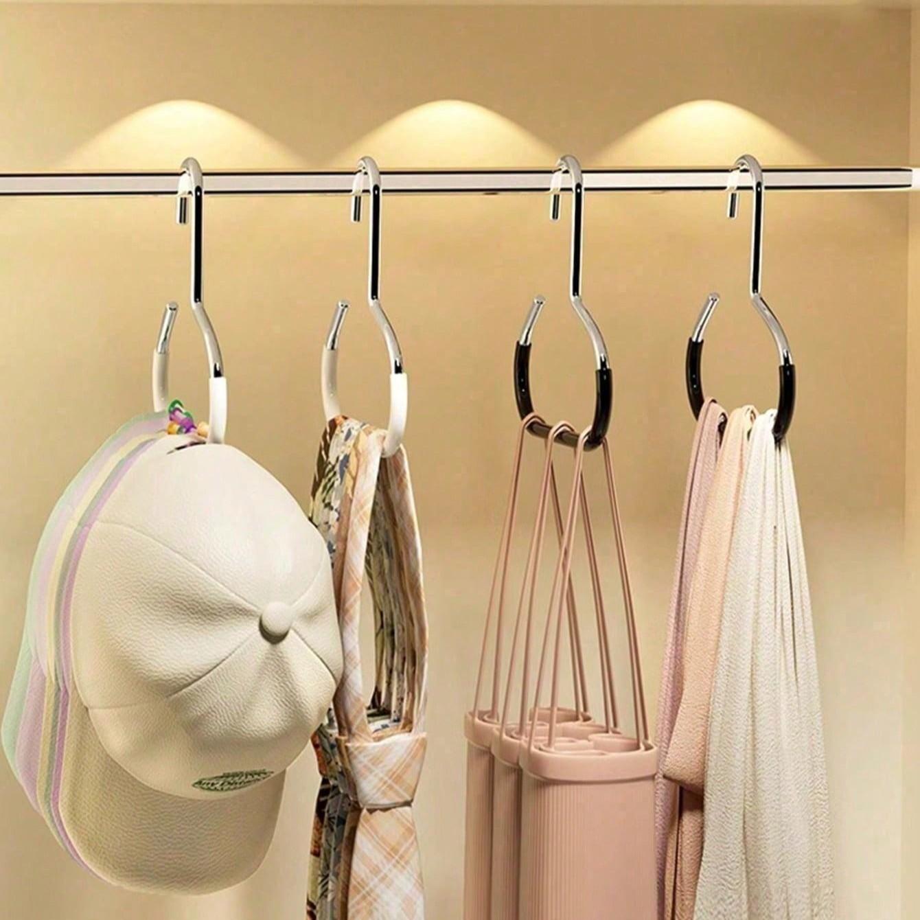 Multi-Functional Hat Display Rack for Wardrobe/cabinet, Space-Saving Wall/mounted Holder, Easy Installation, Protects Hats, Enhances Style