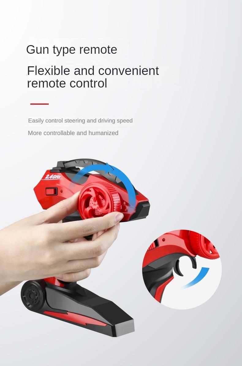 Oversized four-wheel drive alloy remote control car off-road vehicle climbing monster truck high-speed racing boy charging toy car