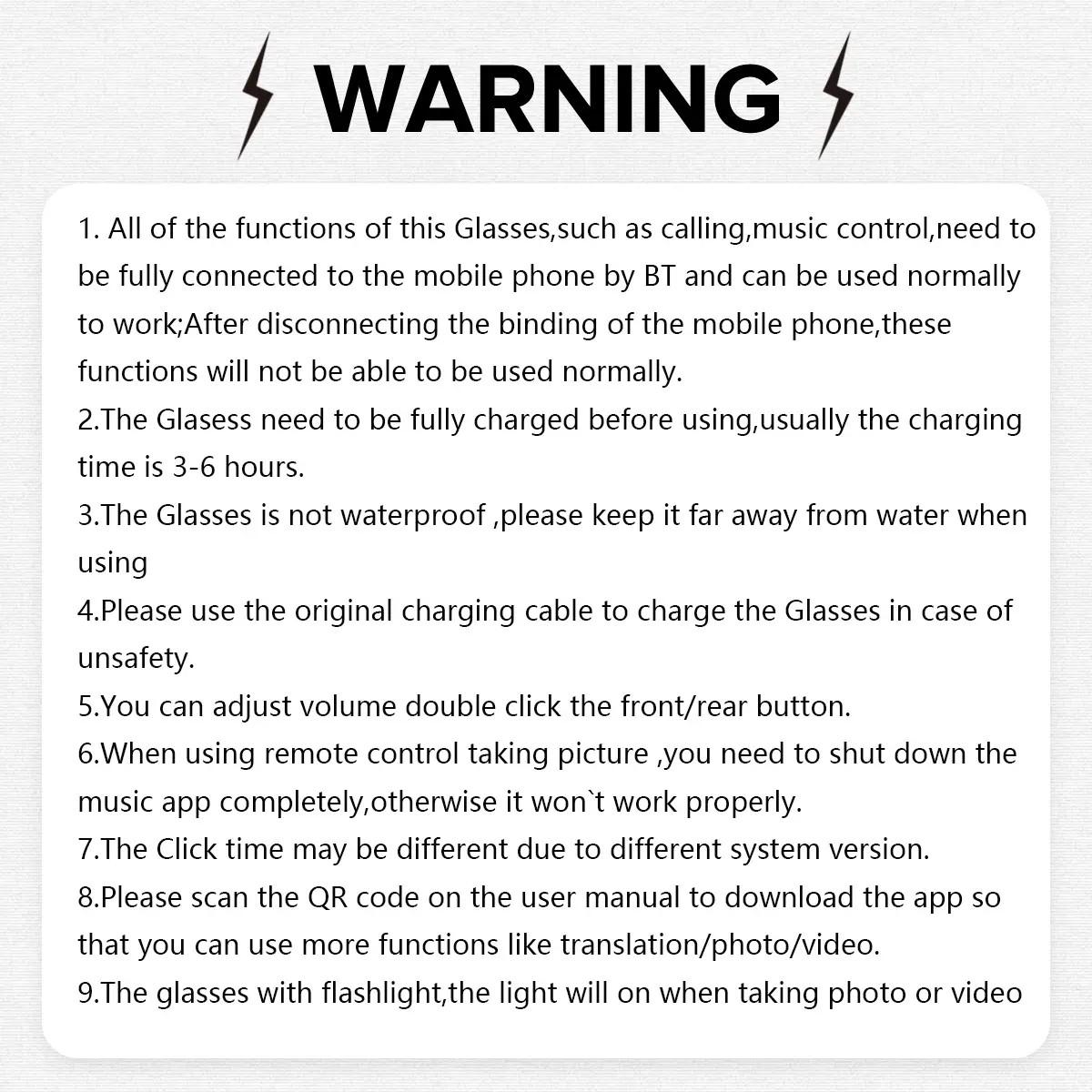 Smart Ai Glasses, Wireless Music & Call Function, Fashionable Design, High-Quality Audio, Ideal Gift for Christmas & Holidays