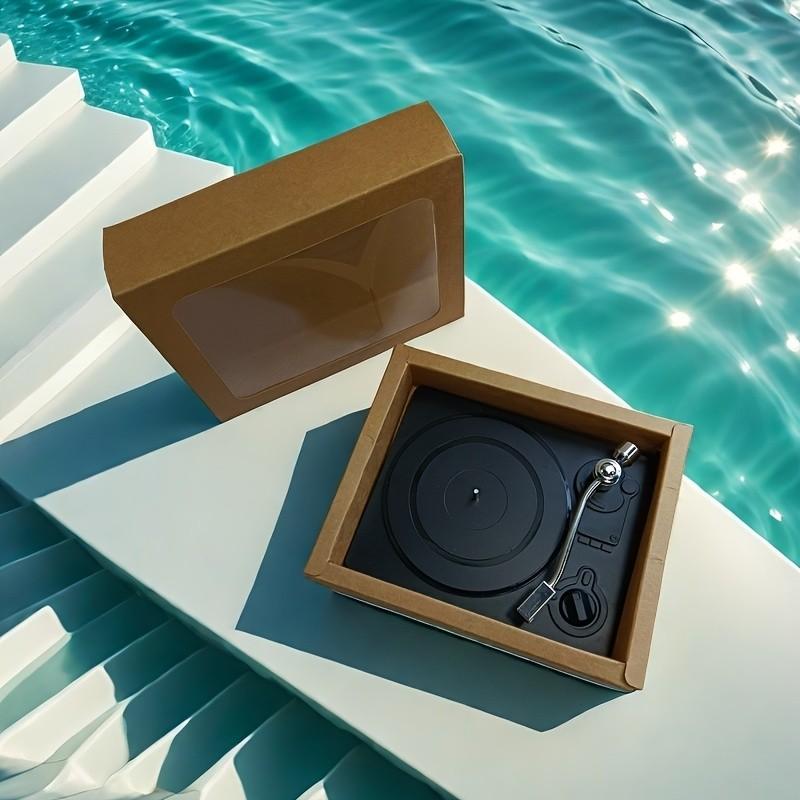 Vintage Vinyl Record Cup Mat, Non-Slip Heat Insulating Pad, Retro CD Coffee Mug Coaster, Wall Decorative Album Cover