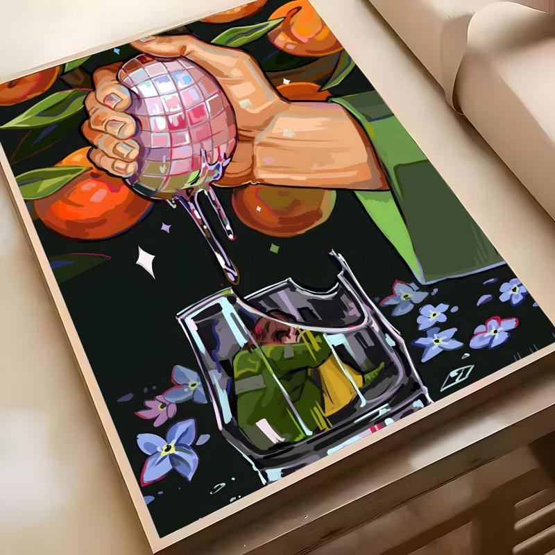 Ad Astra D-Disco Elysium Poster HD Waterproof Self-Adhesive Art Vibrant Wall Print for Living Room Bedroom Bar Parlor Home Decor Gift Fade-Resistant Easy-Apply Durable Dly Artwork