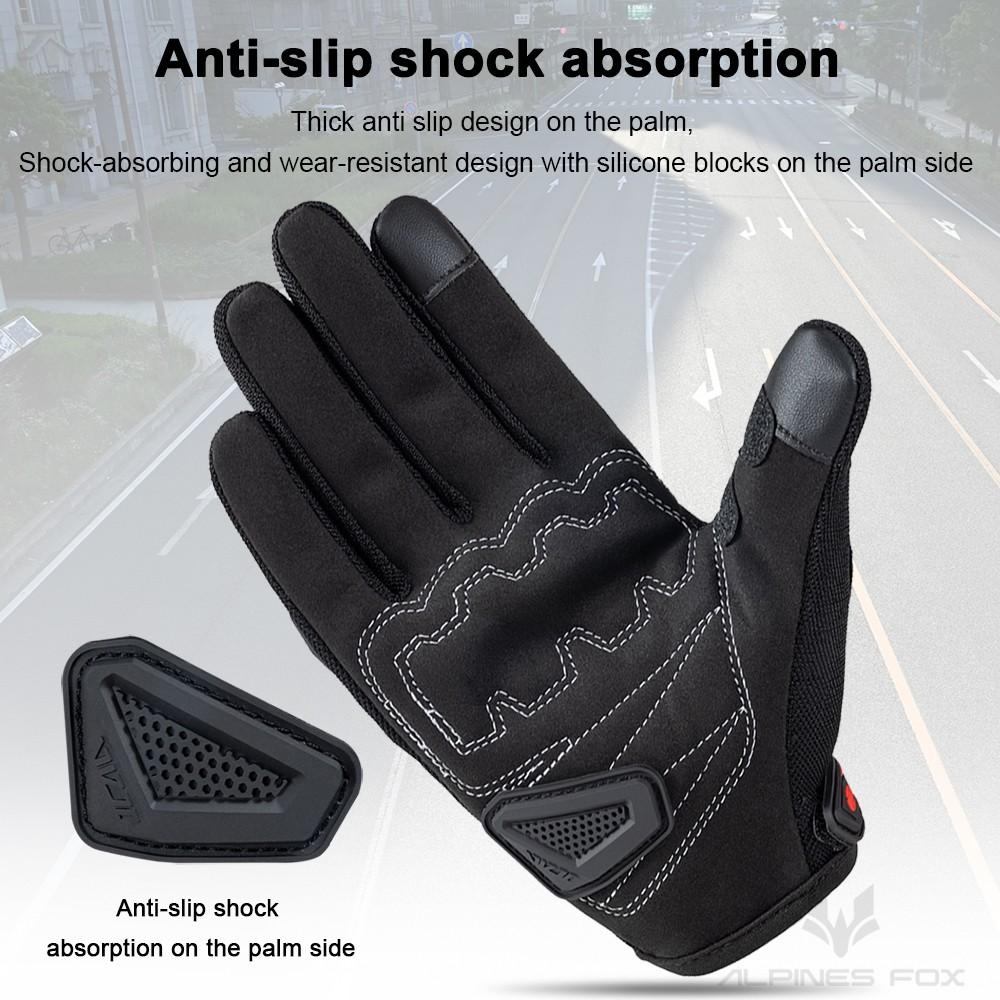 New Summer Breathable Motorcycle Gloves Touchscreen Anti-Slip, PVC Shell Drop-Resistant Outdoor Riding Gloves for Men and Women