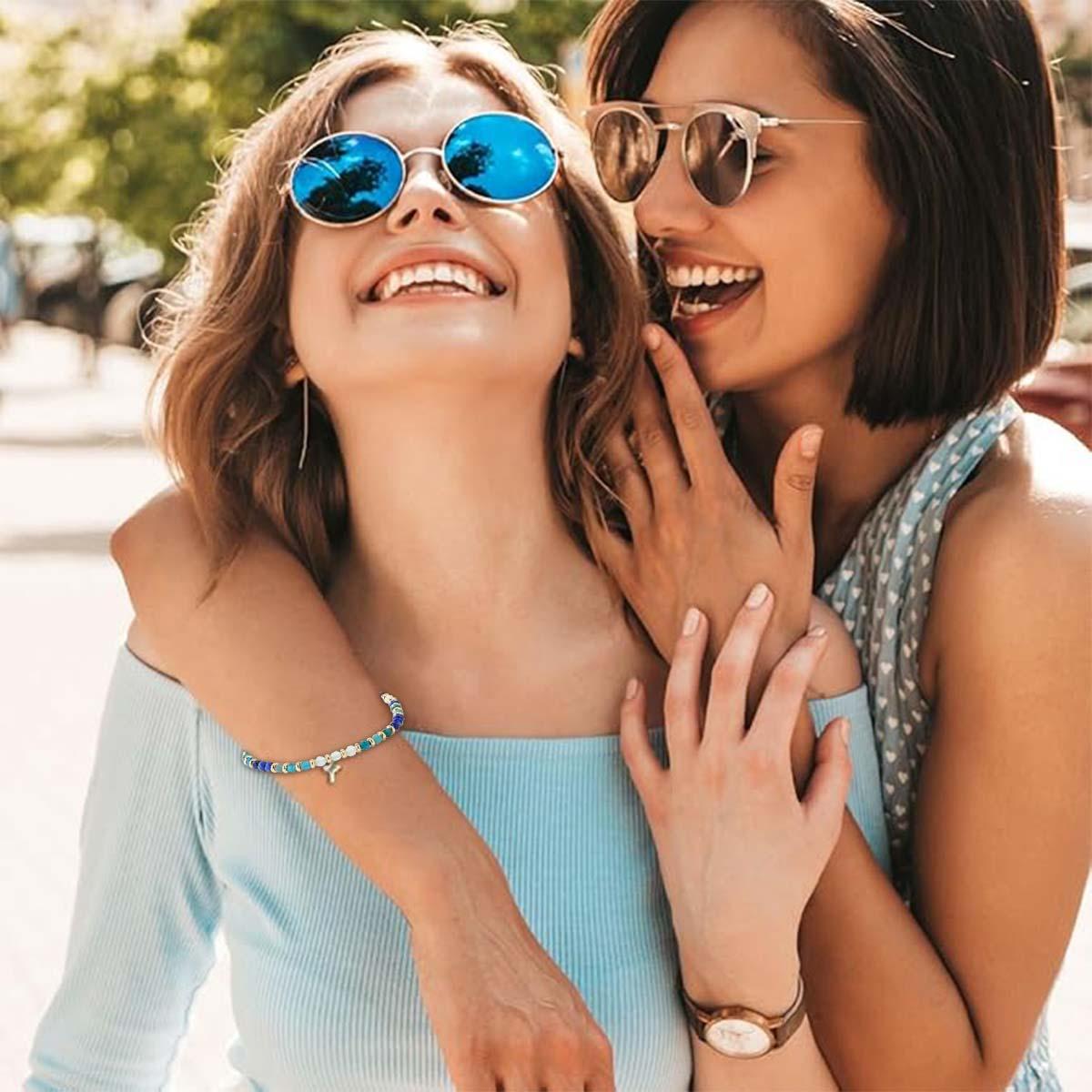 Bohemian natural stone cross bracelet, suitable for women, Christian faith jewelry, Christian religious cross natural stone bead bracelet with adjustable cord wrap, a meaningful gift for her.