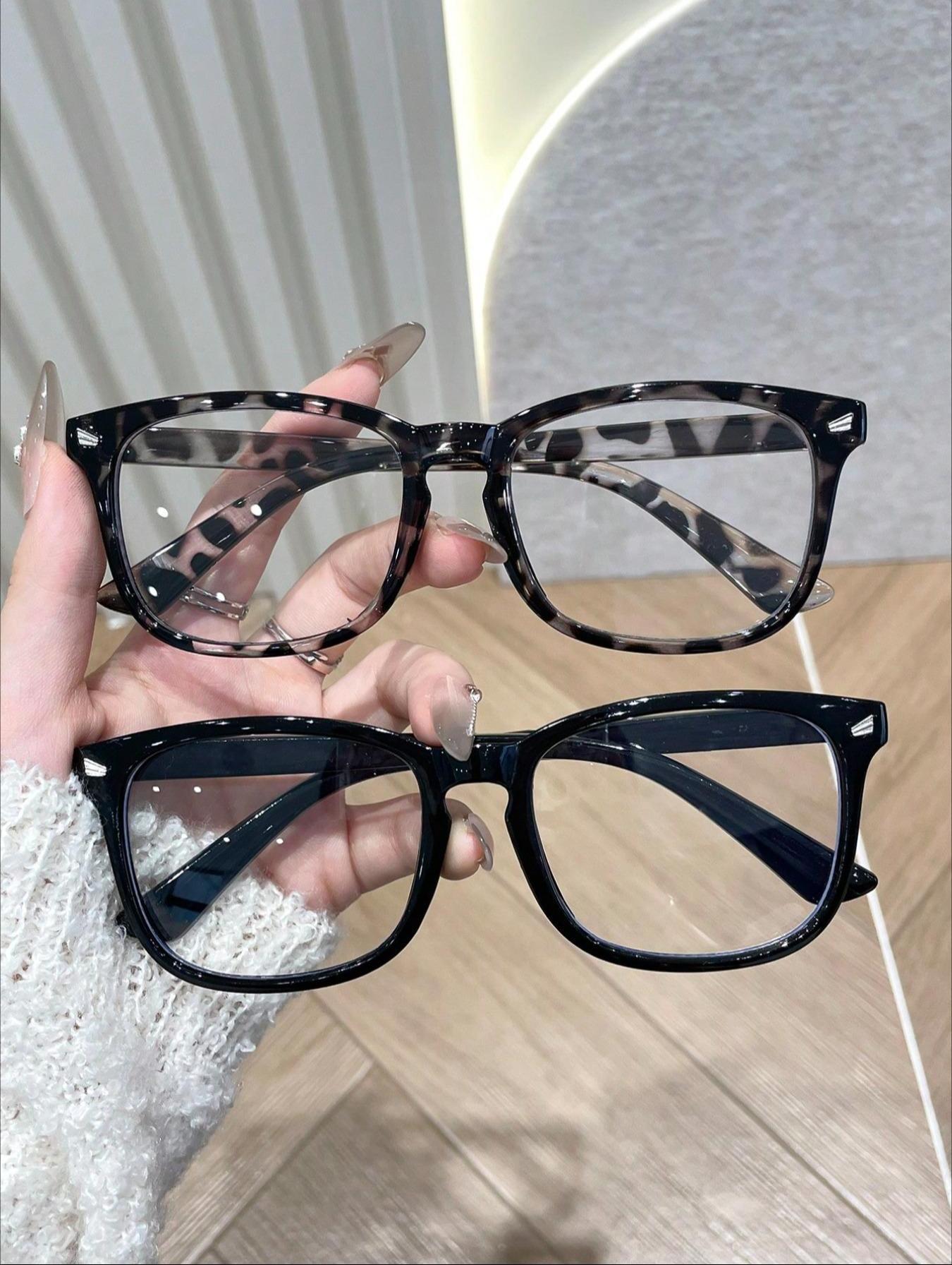Women's 3-Pack Leopard Pattern Blue Light Glasses - Fashion Accessory Eyewear, One Size, Lightweight Everyday Eyewear for Work, Study