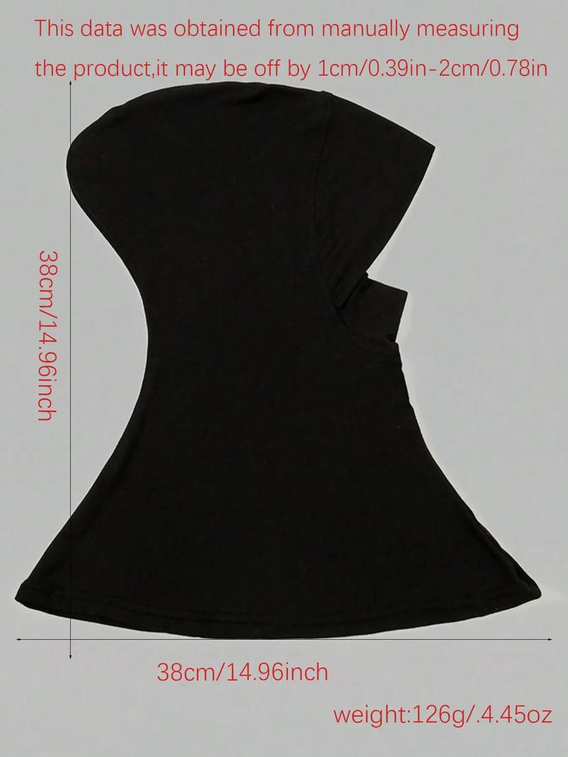 Women's Solid Color Instant Hijab Casual Soft Comfortable Breathable Hijab for Daily Wear, Fashion Accessories for Women & Girls, Modest Hijab