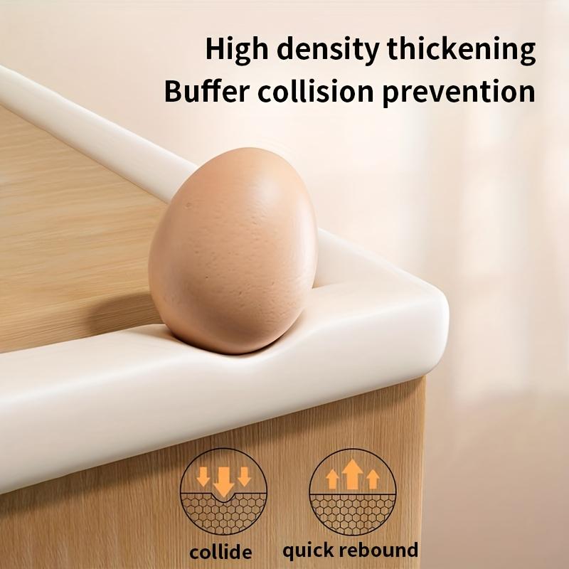 Durable Rubber Corner Protector, Easy Installation, Prevents Scratches, Stabilizes Furniture, Soft Edge Guard, Home Coffee Table Corners Cover