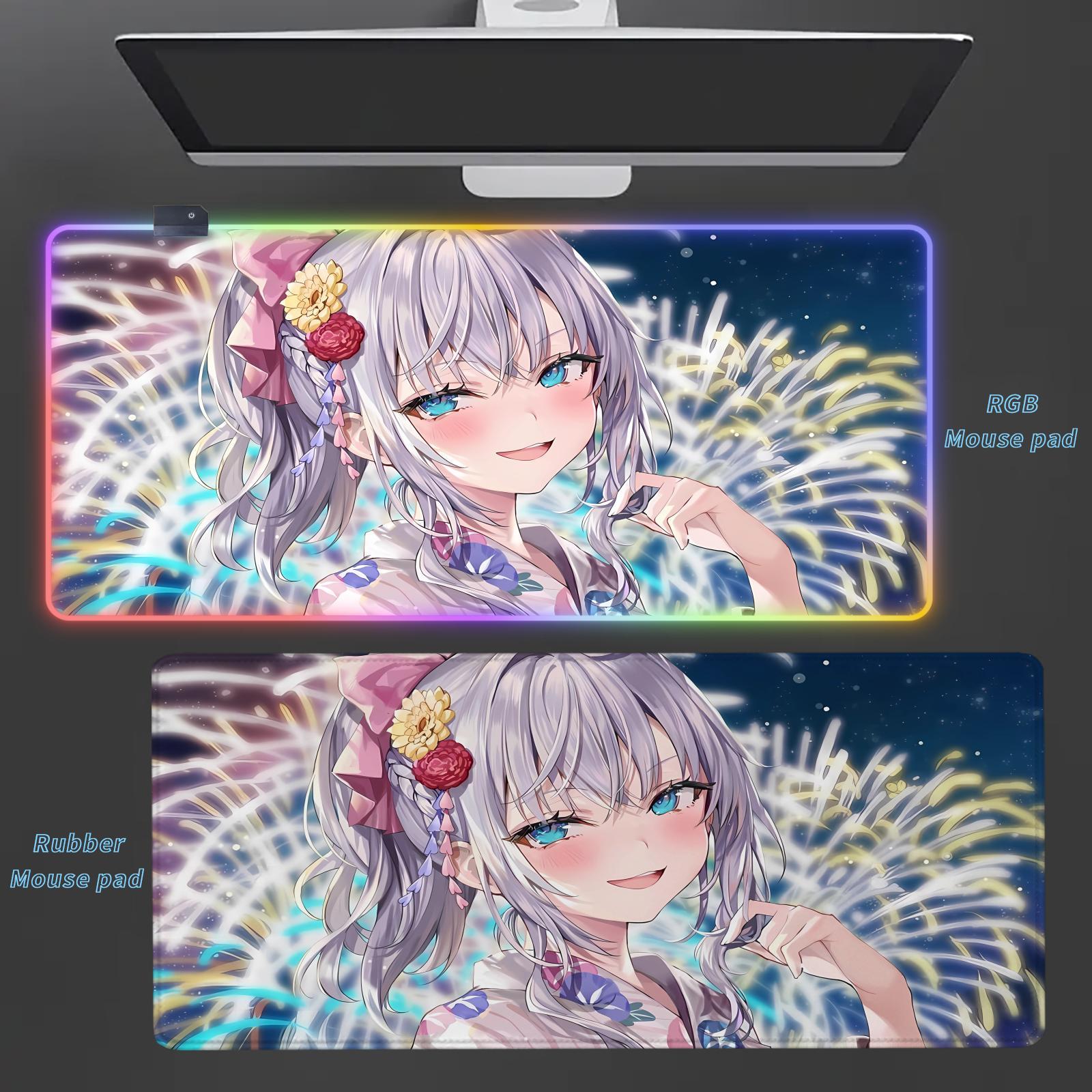 Alya Sometimes Hides Her Feelings in Russian  Mouse Pad Anti-slip rubber base, high-definition mouse pad suitable for PCs, computers, and workspaces - an ideal gift for gamers and anime fans, durable play mat for tech enthusiasts, Anime Mousepad