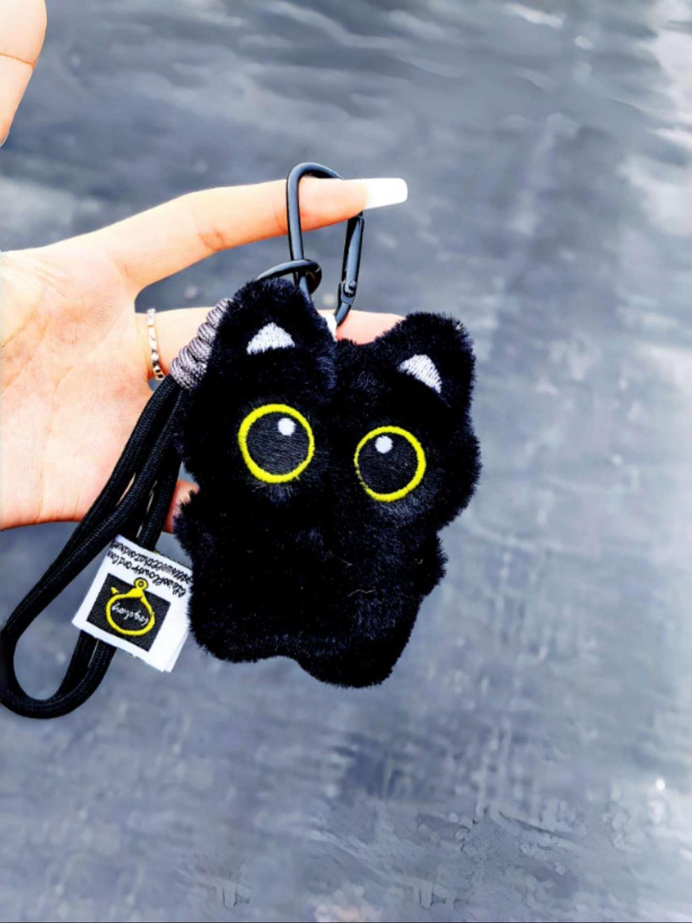 Cat Series Bag Charm Keychain Pendant, Casual Style Accessory, Compatible with Airline Tag Wallet, Perfect Gift for Bags and Backpacks, Charms For Bags