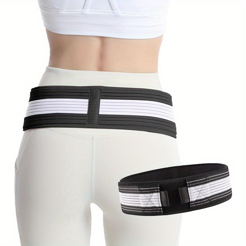 Sacral Iliac Belt Support, Unisex Lower Back Pain Relief, Sciatica Support, Breathable Lumbar Brace, Ideal for Men and Women