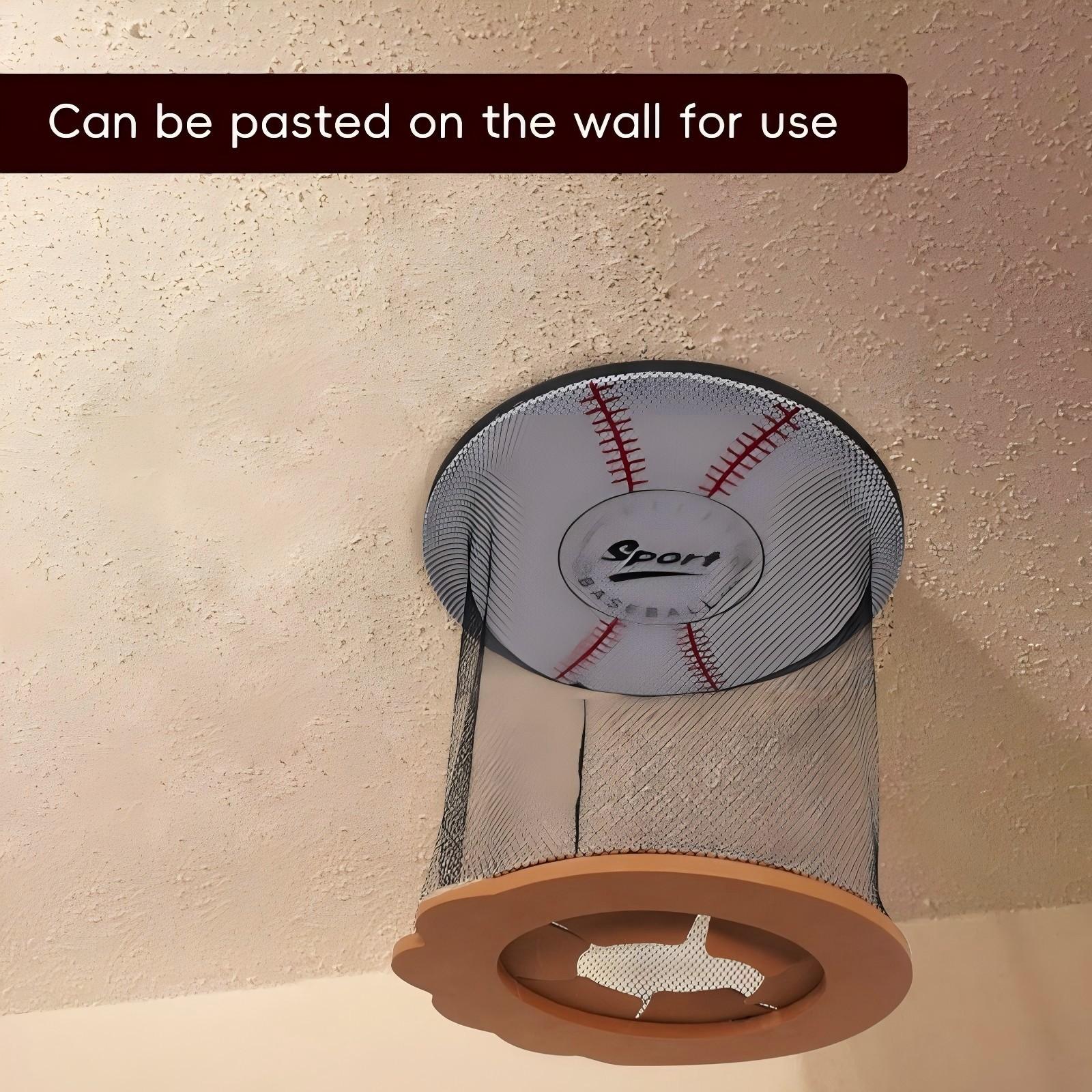 Hanging Indoor Basketball Hoop, Portable Ceiling Mini Hoop, Fun Wall Mount Sport Toy for Kids & Adults, Bedroom & Outdoor Play Game