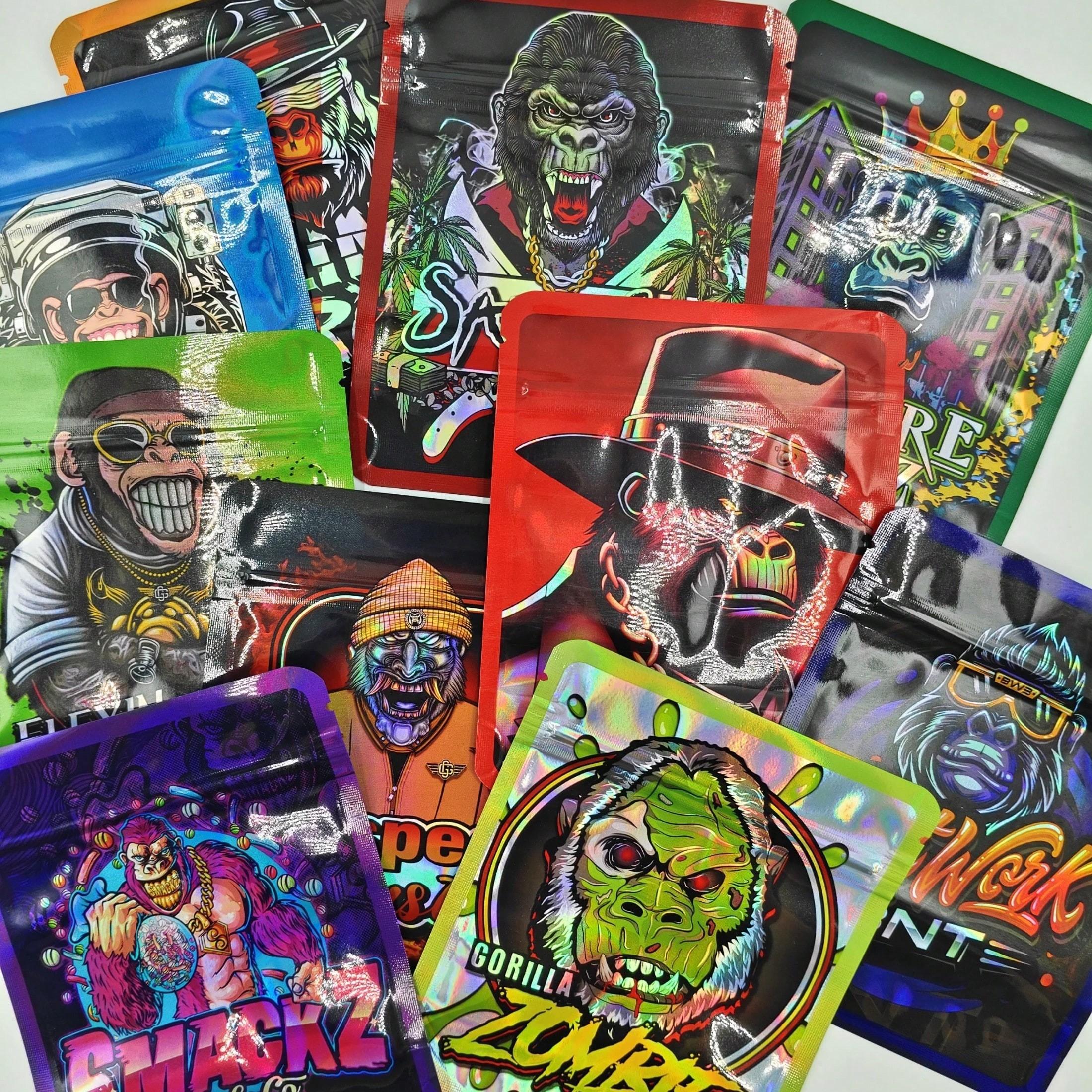 20/50/100PCS reusable polyester film storage bags, suitable for party favors, gift wrapping, etc.