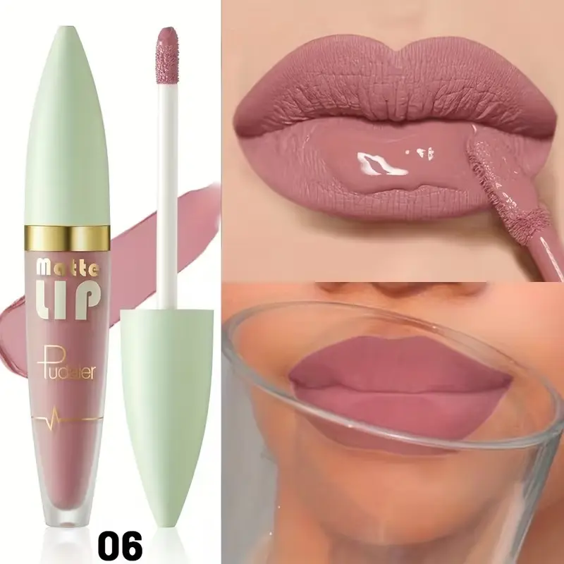 Staining Matte Lip Gloss, Up to 8hr Wear, Transfer-Proof, No Peeling or Wiping Off, Ultra-Comfortable, No Flaking or Feathering