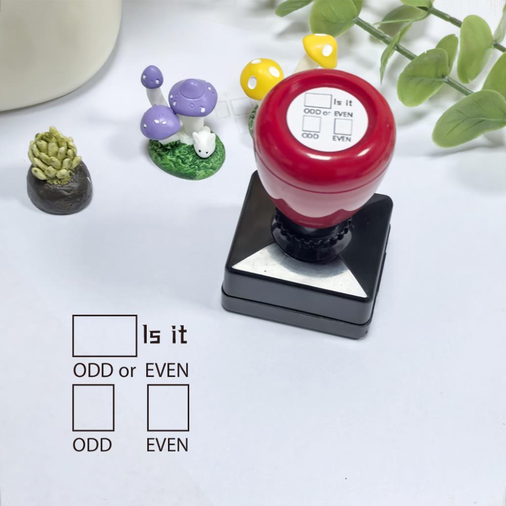 Teaching Arithmetic Stamp, Math Teacher Stamp, Addition Subtraction Multiplication Division, Odd Even Number Identification, Fun Calculation Grid Stamp