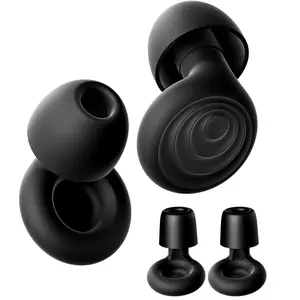 Silicone Soundproof Ear Plugs, Noise-Reducing Sleep & Swimming Ear Protection, Waterproof Silent Design for Sleeping & Water Activities