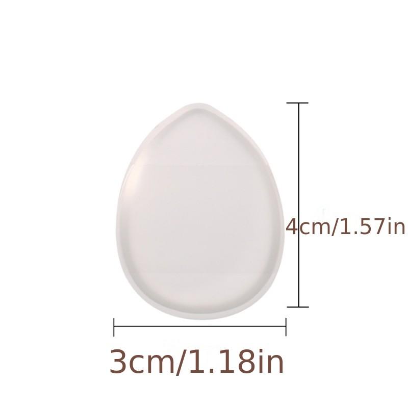 Mini Silicone Finger Makeup Sponge, Blending Sponge, Non-Absorbent Elastic Thumb Foundation Sponge, Portable Concealer Applicator, Hygienic Beauty Tool