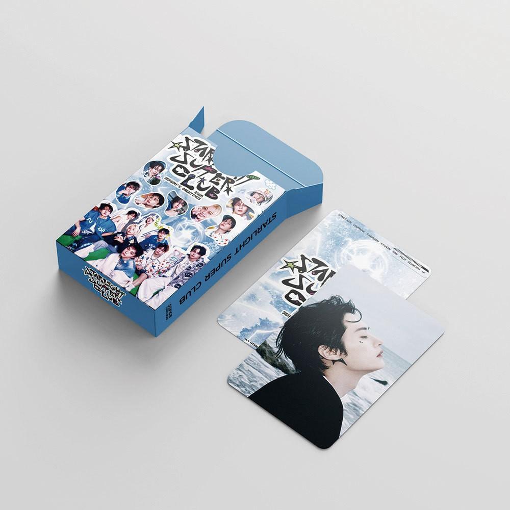 Kpop Male Group Skz2026 Starlight Club Theme Style Lomo Postcard Set, Photo Card Collection, Perfect Gift for Fans