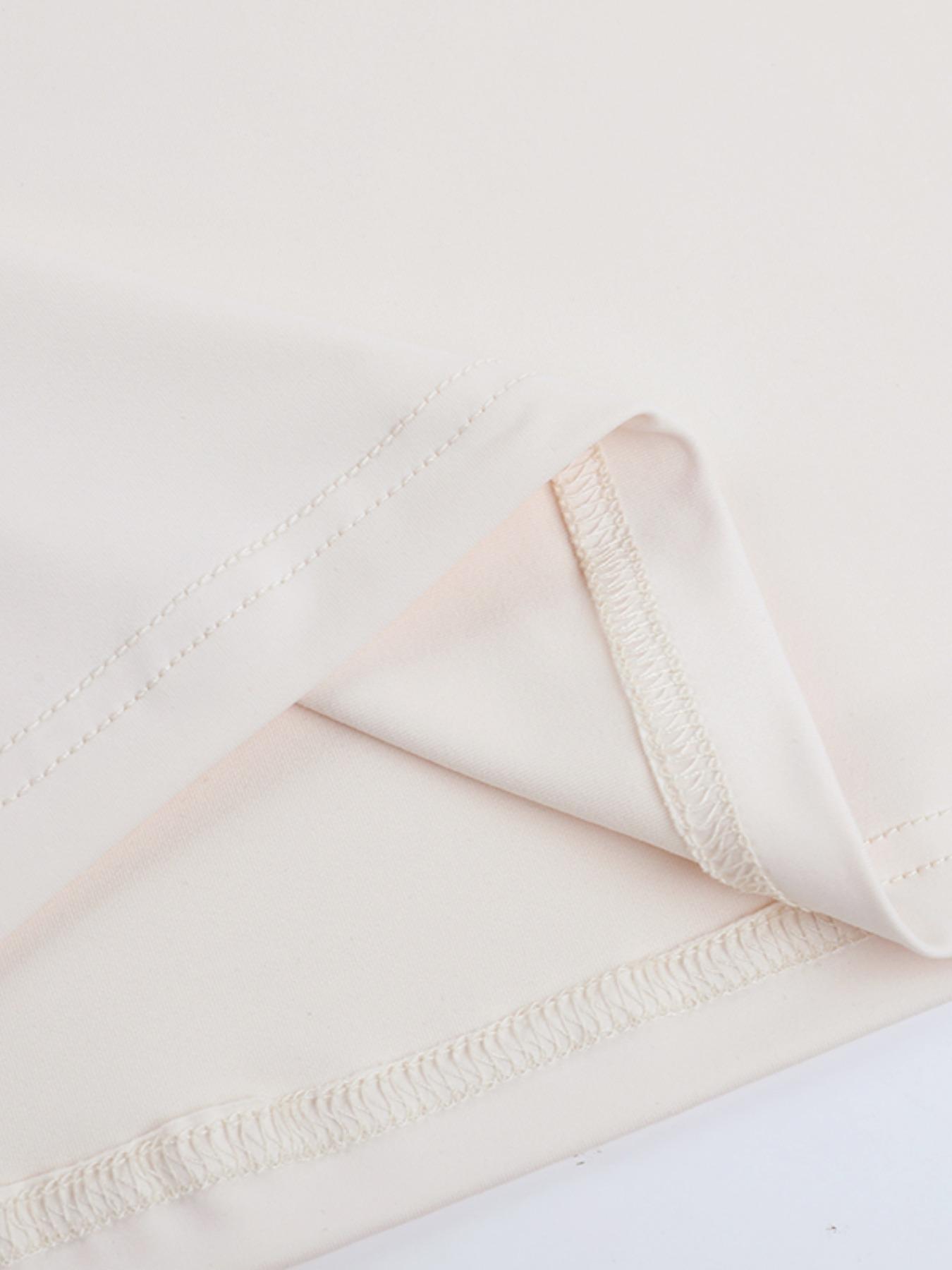 Women's Eyelet Lace-Up Off-Shoulder Top & Skirt Set, Casual Summer, Elegant Design, Perfect for Daily Wear