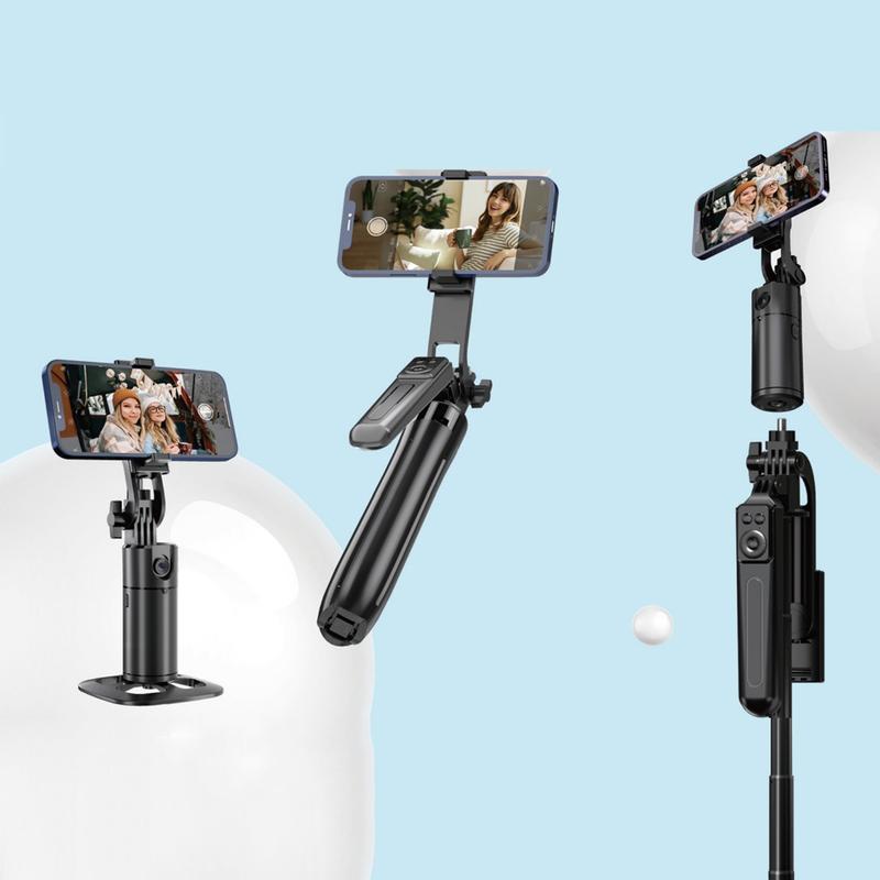 5 in 1 Face Tracking Gimbal with 70 Inch Tripod, Wireless Selfie Remote, Fill Light, 360 Degree Rotating Stabilizer for Video and Photography, Smartphone Vlogging Kit 5 in 1 Face Tracking Gimbal with 70 Inch Tripod, Wireless Selfie Remote, Fill Light, 360 Degree Rotating Stabilizer for Video and Photography, Smartphone Vlogging Kit