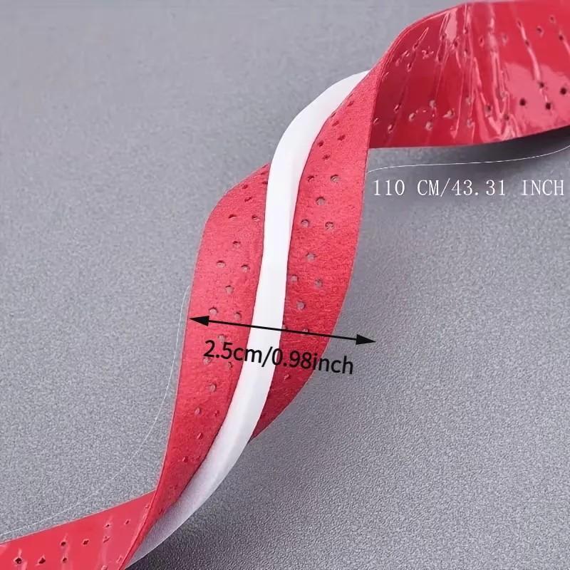 5pcs Random Color Badminton Grip Tape, Anti-Slip Sweat Absorbent Wrap, Universal Handle for Tennis/ping Pong/fishing Rods