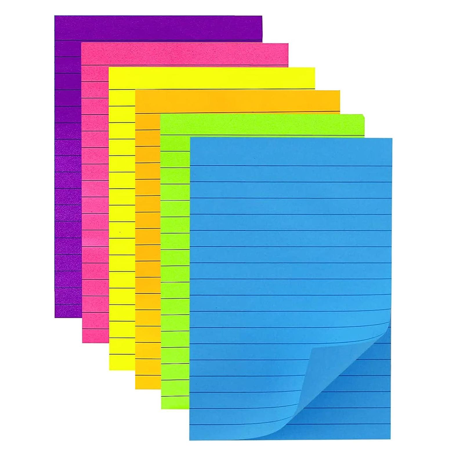 A6 portable notepad with strong adhesive post-it notes for students to correct mistakes and office records