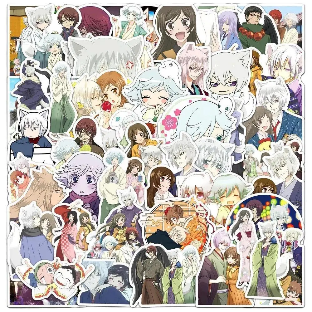 2026 Hot selling toys 50pcs Kamisama Love Self-adhesive Anime Stickers Manga Cartoon Girls Kamisama Kiss Kawaii Drawing Doodle Grafitti Decorations Internet-famous toy