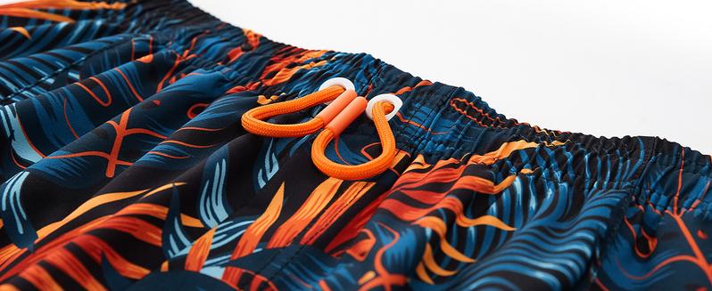 APTRO Men's 9" Swim Trunks with Compression Liner & Zipper Pockets Quick-Dry 2-in-1 Board Shorts for Beach & Pool - Swimtrunks