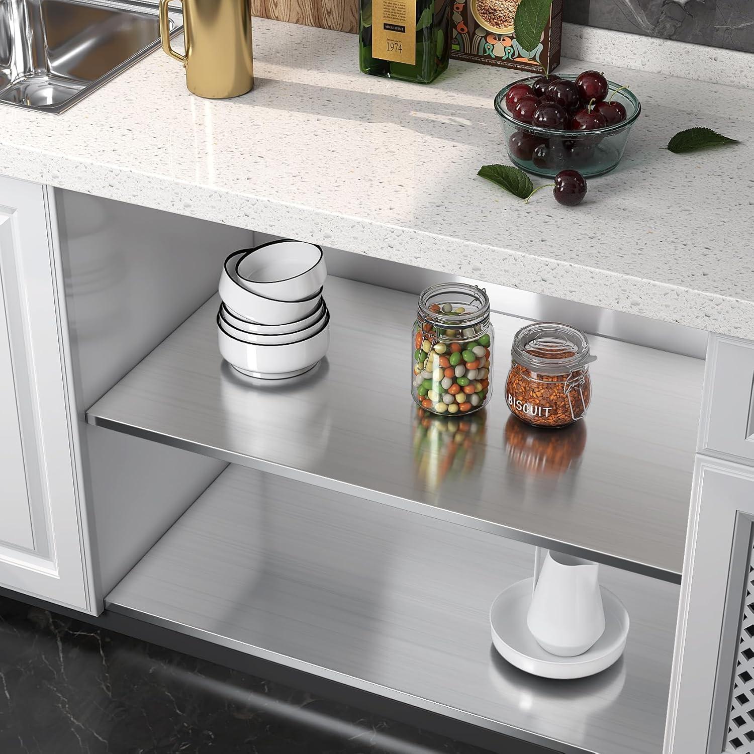 High-Temperature Kitchen Self-Adhesive Paper, Waterproof Oil-Resistant, Ideal for Cabinets, Splash Guards, Drawers, Durable and Easy to Clean