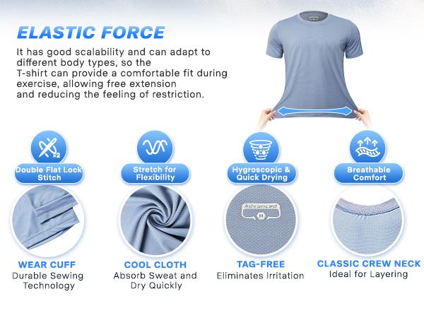 GEMYSE Men's Athletic Short Sleeve Shirt Quick Dry Moisture Wicking T-Shirts UPF 50+ Tee Tops for Gym Workout Activewear GEMYSE Men's Athletic Short Sleeve Shirt Quick Dry Moisture Wicking T-Shirts UPF 50+ Tee Tops for Gym Workout Activewear