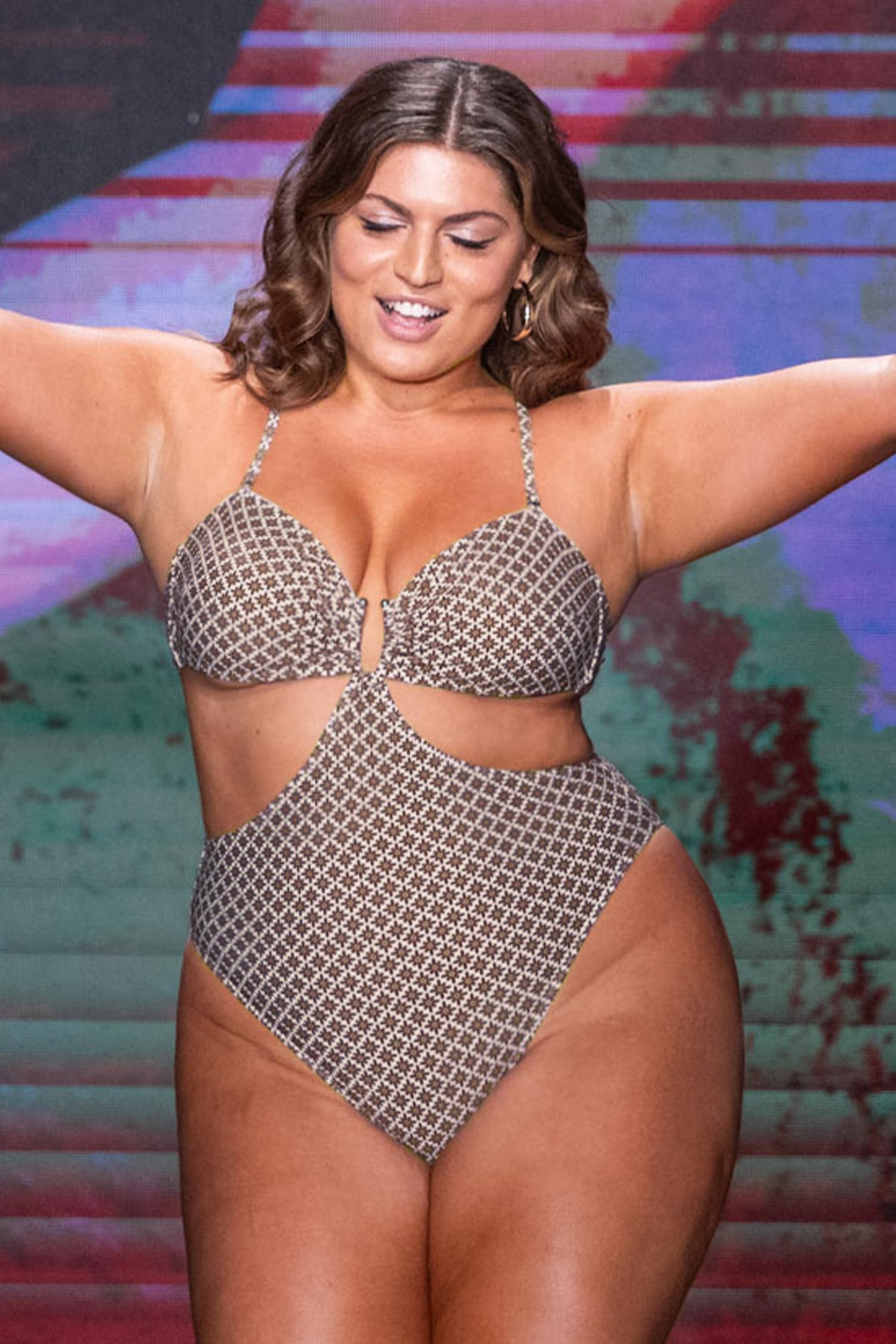 CUPSHE Textured Boho Crochet One-Piece Swimsuit - Deep V-Neck with U-Ring Detail swimwear | 2026 Trendy Vacation & Pool Party Essentials SpringStatements