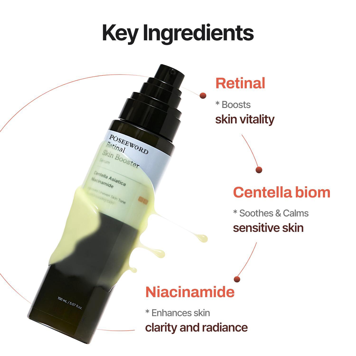 Retinal Skin Booster Serum, Hydrating & Moisturizing Face Essence for Glowing Skin tiktokshopspringglowup Luxury Lanolin Peptide Moisturizer Cream Retinal Skin Booster Serum, Hydrating & Moisturizing Face Essence for Glowing Skin tiktokshopspringglowup Luxury Lanolin Peptide Moisturizer Cream